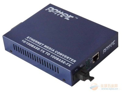 APT收发器-10/100M单纤内电光纤收发器-全球五金网